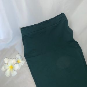Charlotte Russe Green Pencil Skirt